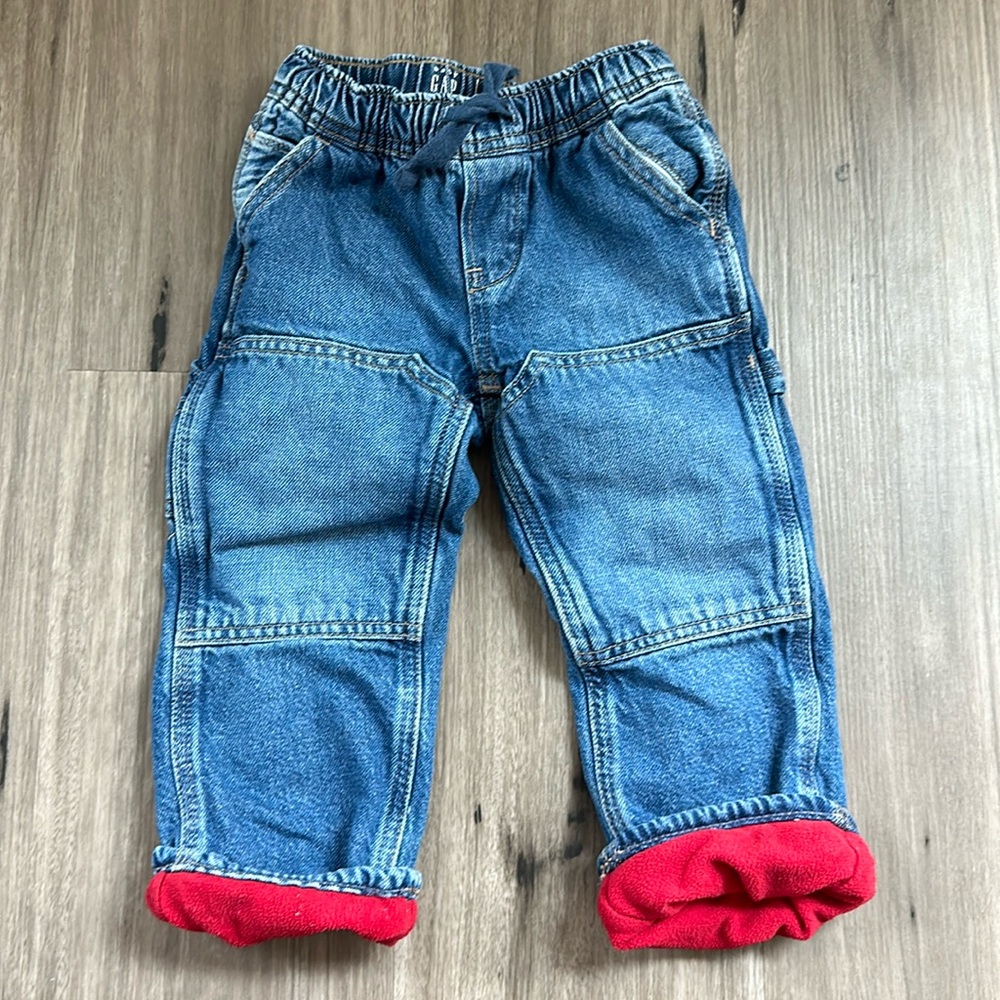 Fleece lined Baby Gap Original 3T cargo pants